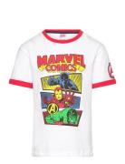 Tshirt Patterned Marvel