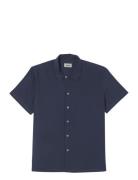 Short Sleeve Shirt Blue Pompeii