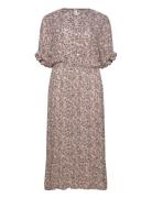 Carchianti S/S Long Dress Wvn Noos Patterned ONLY Carmakoma