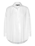 Rhodes Recycled Crepe Popover White French Connection