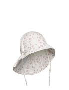 Summer Hat W. String Pink En Fant