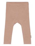 Wool/Bamboo Legging Brown Mikk-line