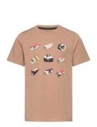 T-Shirt Ss Beige Minymo