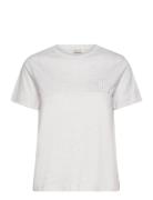 Reg Tonal Shield Ss T-Shirt Grey GANT