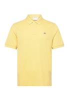 Reg Shield Ss Pique Polo Yellow GANT