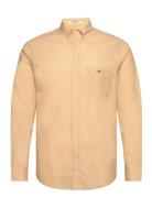 Reg Poplin Shirt Yellow GANT