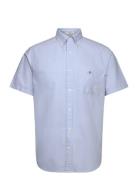 Reg Classic Oxford Ss Shirt Blue GANT