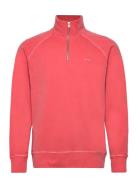 Sunfaded Half Zip Pink GANT