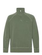 Sunfaded Half Zip Green GANT