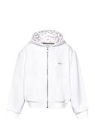 Hooded Cardigan White BOSS