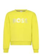 Sweatshirt Yellow BOSS