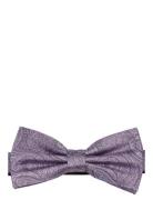 Paisley Silk Bow Tie Pink Portia 1924