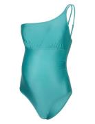 Mllulu Padded Hc Swimsuit Uv A. Blue Mamalicious