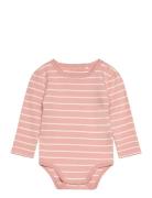 Body Ls W. Yd Stripe Pink Fixoni