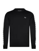 Taped L/S T-Shirt Black Fred Perry
