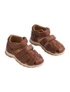 Sandal Closed Toe Frei S Brown Wheat