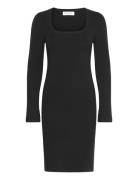 Heavy Knit Dresses Black Marc O'Polo