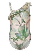 Hcfarhia - Swimsuit Patterned Hust & Claire