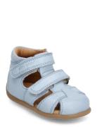 Starters™ Two Velcro Sandal Blue Pom Pom