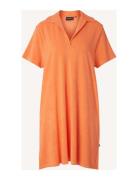 Kailey Organic Cotton Terry Dress Orange Lexington Clothing