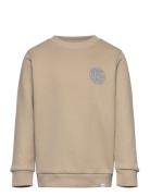 Globe Sweatshirt Kids Beige Les Deux