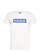 Classic Tee_B White HUGO BLUE