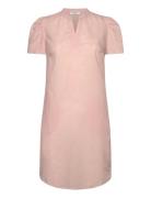 Voile Shirt Dress Pink Rosemunde