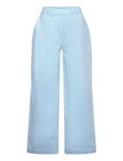 Cotton Trousers Blue Rosemunde Kids