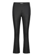 Cc Heart Cropped Leather Leggings - Black Coster Copenhagen