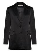 2 Bttn Mensy Blazer Black Michael Kors