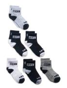 Levi's® Core Ankle Length Socks 6-Pack Patterned Levi's