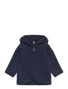 Jacket Cotton Fleece Navy Huttelihut