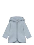 Jacket Ears Cotton Fleece Blue Huttelihut