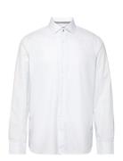 Square Dobby Modern Shirt White Michael Kors