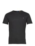 Custom Slim Fit Soft Cotton T-Shirt Black Polo Ralph Lauren