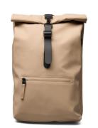 Rolltop Rucksack W3 Beige Rains