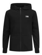 Jcoair Sweat Zip Hood Jr Black Jack & J S