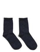 Pcsebby Glitter Long 1 Pack Socks Noos Blue Pieces