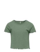 Kognella S/S O-Neck Top Noos Jrs Green Kids Only