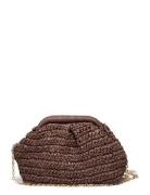 Rattan Clutch Bag Brown Mango