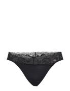 Pcmiley Lace Thong 2-Pack Noos Black Pieces