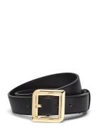 Square Buckle Belt Black Mango