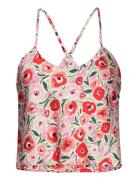 Cami Satin Funky Floral Pink Hunkemöller