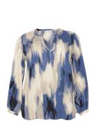 Kcbella Blouse Blue Kaffe Curve