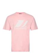 Parcy Logo Tee Pink J. Lindeberg