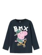 Nmmjonin Peppapig Ls Top Cplg Navy Name It