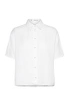 Linen 100% Shirt White Mango