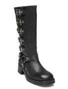 Battle Boot Black Steve Madden