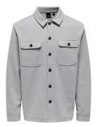 Onsnewkodyl Overshirt Sweat Noos Grey ONLY & SONS