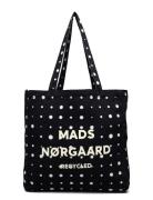 Recycled Boutique Athene Bag Aop Black Mads Nørgaard